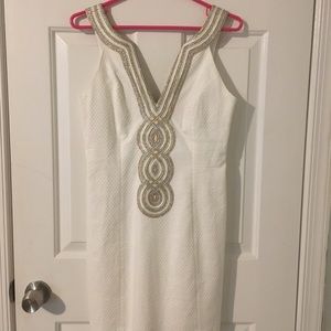 Lilly Pulitzer white shift never worn (tailored)